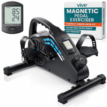 Load image into Gallery viewer, Vive Under Desk Exercise Bike - Black
