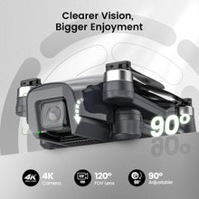 Load image into Gallery viewer, Drones with Camera for Adults 4K, GPS FPV Foldable 5G Quadcopter for Beginners with Optical Flow Positioning, Auto Return Home
