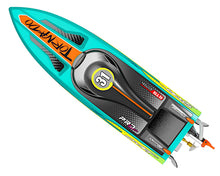 Load image into Gallery viewer, Tornado High Speed RC Boat, Brushless Motor 40+mph Sport Racing Yacht, ABS ESC Servo RTR Deep-V Racer Watercraft
