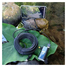 Load image into Gallery viewer, IP68 8LED Waterproof Underwater Fishing Camera System Depth Detection

