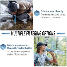 Load image into Gallery viewer, Yuclet 5 Pack Personal Water Filter Straw for Camping, Hiking, Travel
