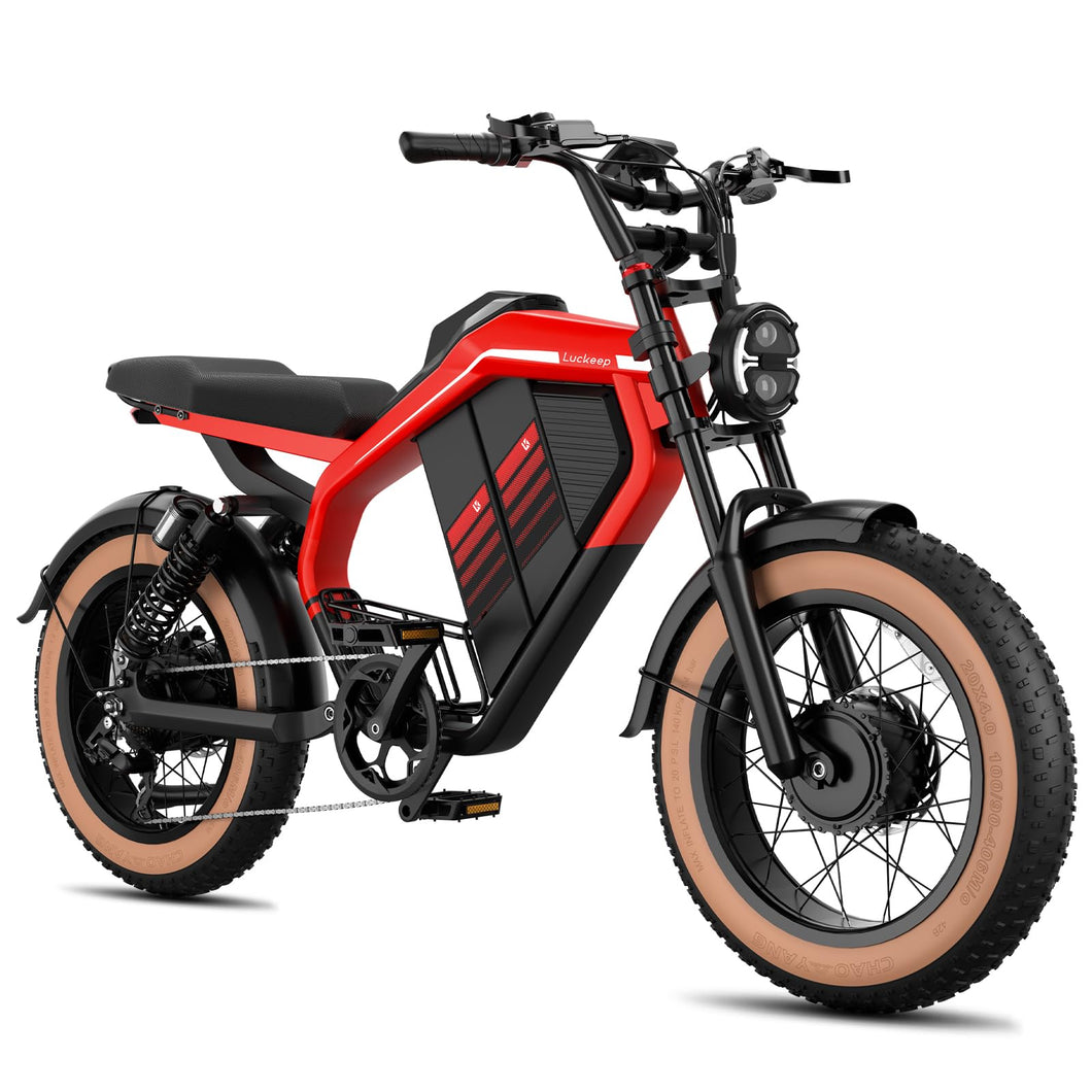 Ultra Electric Bike Bike for Adults 2000W Dual Motor 32 MPH, 52V/40AH Dual Battery, 160 Miles Range 20