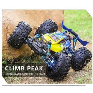 1:14 Fast RC Cars for Adults 70+KMH Hobby RC Truck, 4WD Remote Control Car Off-Road Racing Buggy, Electric Vehicle Toy