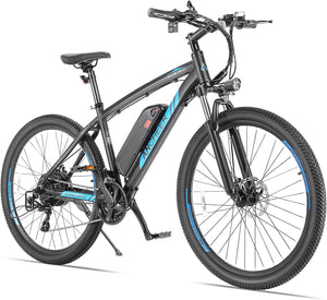 Electric Bike for Adults 27.5'' Peak 750W Electric Mountain Bike/Ebike, 3 Hours Fast Charge, 55 Miles Electric Bicycle