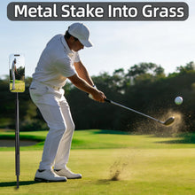 Load image into Gallery viewer, Magnetic Golf Swing Selfie Stick, Adjustable Aluminum Monopod Tripod with Metal Ground Spike, for Golf Training &amp; Video Recording
