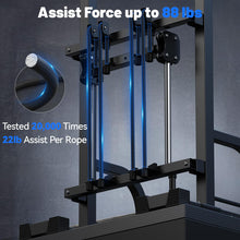 Load image into Gallery viewer, SPORTSROYALS Power Tower Pull Up Bar Station, 450LBS Stable Pull Up Dip Station for Home Gym
