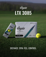 Load image into Gallery viewer, Legato Golf Balls LTX3085, 3 Piece, Urethane Cover, Yellow, 1 Dozen
