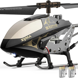 RC Helicopter Toy, RC Helicopter with 16Mins(2 Batteries),Altitude Hold, One Key Take Off/Landing,3.5 Channel, Gyro Stabilizer, RC Airplane Toys