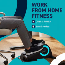 Load image into Gallery viewer, Cubii JR1, Under Desk Elliptical, Bike Pedal Exerciser, Seated Elliptical, Work from Home Fitness, Mini Elliptical Machines for Home Use, Exerciser for Seniors, Desk Exercise, Aqua…

