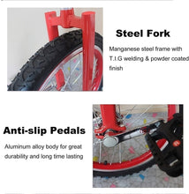 Load image into Gallery viewer, 18&quot; Unicycle for Beginners, Adjustable Seat, Alloy Rim, Extra-Thick Tires, 150kg/330lb Load, Skid-Proof Design

