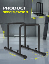 Load image into Gallery viewer, Dripex 1100lbs Adjustable Dip Bar - Black
