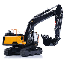 Load image into Gallery viewer, 1/14 Ec380 RC Hydraulic Excavator Metal Electric Construction Digger Vehicles Tiltable Bucket Ripper Model At9S (Yellow)
