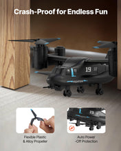 Load image into Gallery viewer, RC Helicopter, 2.4GHz Remote Control Helicopter with Gyro, 4-Channel RC Airplane for Beginner, Wing Lights &amp; One-Key Takeoff/Landing
