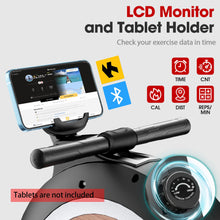 Load image into Gallery viewer, Wenoker Rowing Machine for Home - Wood grain-App
