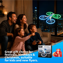 Load image into Gallery viewer, Drone for Kids,Easy-to-Use RC Drone with LED Propeller Guards Altitude Hold
