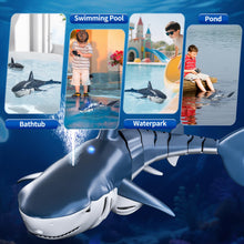 Load image into Gallery viewer, 2.4Ghz Remote Control Shark Toys for Kids 3 4 5 6 7 Years Old, 1:18 Scale High Simulation Shark for Pool, Bath Toys for Toddlers
