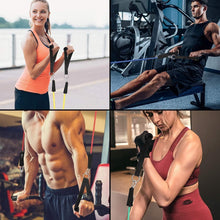 Load image into Gallery viewer, WHATAFIT Resistance Bands, Exercise Bands，Resistance Bands for Working Out, Work Out Bands with Handles for Men and Women Fitness, Strength Training Home Gym Equipment
