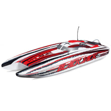 Load image into Gallery viewer, Pro Boat RC Blackjack 42&quot; 8S Brushless Catamaran RTR Battery and Charger Not Included White/Red

