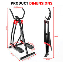 Load image into Gallery viewer, HOWHAI Air Walker Exercise Machine, 30" inch Stride Space Walker Elliptical Trainer
