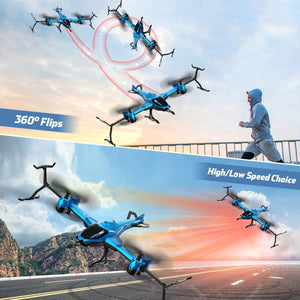 RC Helicopter 2.4G, All in 1 Remote Control Helicopter Super Function 360° Flip, Obstacle Avoidance, Altitude Hold
