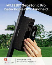 Load image into Gallery viewer, MiLESEEY GeneSonic Pro Golf GPS Speaker with 43K+ Courses No-Subscription
