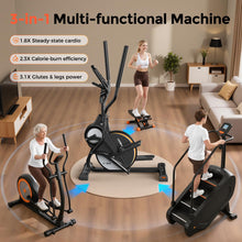 Load image into Gallery viewer, YOSUDA Elliptical Exercise Machine - Black
