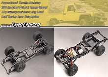 Load image into Gallery viewer, RC Truck 1/12 RC Rock Crawler 4x4 Toyota Land Cruiser Remote Control Pickup Off Road RTR 2.4GHz All Terrain with 280 Brushed Motor
