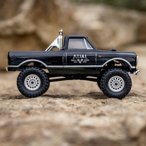 RC Truck 1/24 SCX24 1967 Chevrolet C10 4WD Truck RTR (Comes with Everything Needed to Run), Black, AXI00001V2T4
