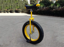 Load image into Gallery viewer, 14-24 inch Unicycle Perfect Beginner&#39;s Unicycle with Adjustable seat Alloy Rim and Extra-Thick Tires (Size : 20inch)
