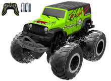 Load image into Gallery viewer, Amphibious Remote Control Car 2.4GHz 1:20 All Terrain Off-Road RC Car Remote Control Boat Gifts for Kids Boys Green
