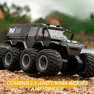 Amphibious Remote Control Car 1: 12 8WD, RC Monster Truck Toys, 2.4G RC Rock Crawler Off Road RC Car Toys