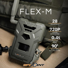 Load image into Gallery viewer, SPYPOINT Flex M Twin Pack 28MP Cellular Trail Cameras Bundle
