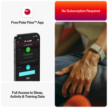 Load image into Gallery viewer, POLAR Loop – Smart Screen-Free Wearable Health &amp; Fitness Band with 24/7 Heart Rate (Gold Sand)

