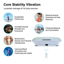 Load image into Gallery viewer, Silent Vibration Platform Crazy Fitness Massage 10-Frequency Weight Loss &amp; Fat Burner Body Shaking Machine for Unisex
