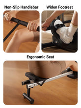 Load image into Gallery viewer, KINGSMITH Magnetic Rowing Machines for Home - Black
