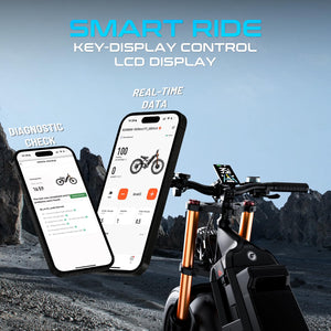 4000W Romeo Pro II Electric Bike Dual Motor 60V 70AH 200Miles Long Range Electric Mountain Bike Fat Tire Dual Hydraulic
