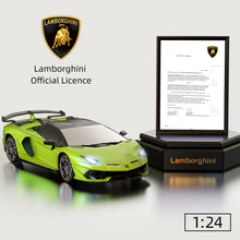 Load image into Gallery viewer, Lamborghini Remote Control Car, 1:24 Scale Electric Sport Racing Hobby Toy Car Lamborghini Model Vehicle, Green
