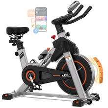 Load image into Gallery viewer, YOSUDA Exercise Bike, Brake Pad Stationary Bike for Home -Magnetic-Grey
