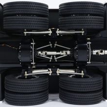 Load image into Gallery viewer, 1/14 8X4 RC Fire Fighting Truck Metal Chassis Two Speed Transmission Differential Lock on Axles Radio Control Fire Car Light
