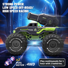 Load image into Gallery viewer, 1:16 Remote Control Monster Truck All Terrain 4WD Amphibious RC Car &amp; Boat with Water Spray Gun Waterproof Durable Toy
