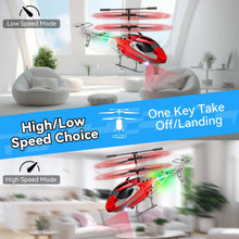 Load image into Gallery viewer, TERRAMUS Remote Control Helicopter for Kids, 2.4G Altitude Hold RC Helicopters with LED Light &amp; Gyro, Radio Controlled Aircraft Indoor Toy with 3.5 Channel High Low Speed for Boys Beginner
