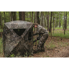 Load image into Gallery viewer, Guide Gear 6 Foot Tripod Hunting Tower Blind, 2-Man Stand Elevated, Hunting Gear Equipment Accessories, 4 by 4 RT APX
