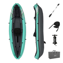 Load image into Gallery viewer, Hydro Force Ventura Elite X1 9'2" 1-Person Inflatable Kayak Set with Paddle
