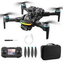Load image into Gallery viewer, Remote with Screen Drone with Camera for Adult,1080P RC Drone with Flashing Lights, Smart Obstacle Avoidance FPV for Beginners
