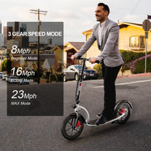Load image into Gallery viewer, Electric Scooter - Electric Scooter for Adults - 16&quot; Pneumatic Tires - 31 Miles Long Range &amp; 23Mph Folding Commuter Electric Scooter
