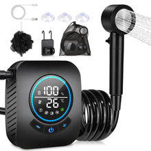 Load image into Gallery viewer, Spopal Portable Shower for Camping, 8000mAh Rechargeable [Upgraded]
