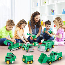 Load image into Gallery viewer, Transform Robot Kids Toys Cars | STEM Building Toddler Toys for Ages 3+ | 5 in 1 Construction Toy
