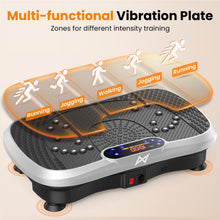 Load image into Gallery viewer, AXV Vibration Plate Fitness Platform Exercise Machine Vibrating Shaking Full Body Shaker Workout Vibrate Stand Shake Board Sport for Weight Loss Fat Burner for Gym Home Office
