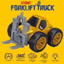 Load image into Gallery viewer, Stunt Forklift, Tumbling RC Bigfoot Truck, 2.4Ghz Radio Control Construction Vehicle, Off-Road Cute Car
