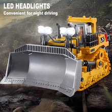 Load image into Gallery viewer, 1:20 Scale RC Construction Vehicles - 2.4GHz Remote Control Tractor Toy with LED Lights, Liftable Alloy Bucket
